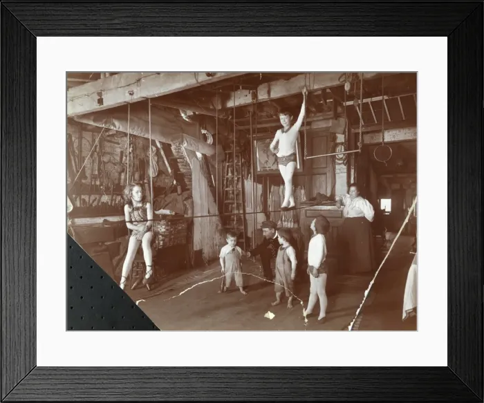 Framed Print : Alfreno Acrobats Framed Print : Alfreno Acrobats