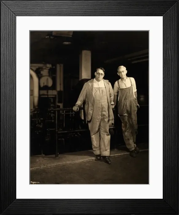 Framed Print : Workers. Aeolian Co. Portrait, Group of 2 Men. Aeolian Co. Portrait, Group of 2 Men Framed Print : Workers. Aeolian Co. Portrait, Group of 2 Men. Aeolian Co. Portrait, Group of 2 Men
