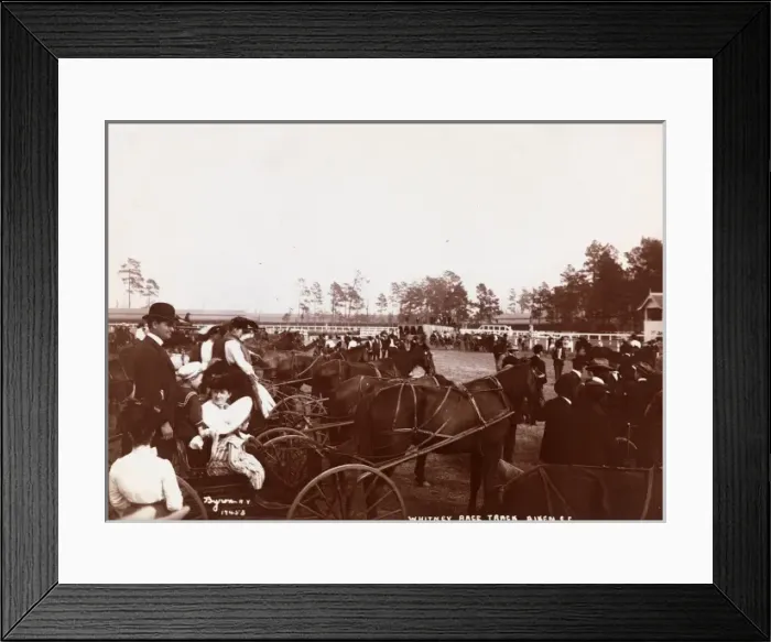 Framed Print : Horse racing in America Framed Print : Horse racing in America