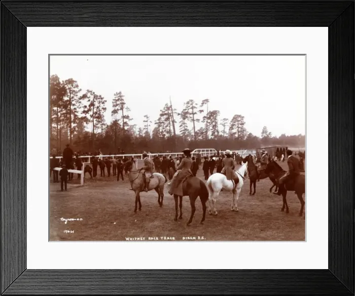 Framed Print : Horse racing in America Framed Print : Horse racing in America