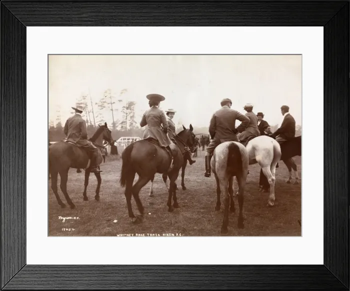 Framed Print : Horse racing in America Framed Print : Horse racing in America