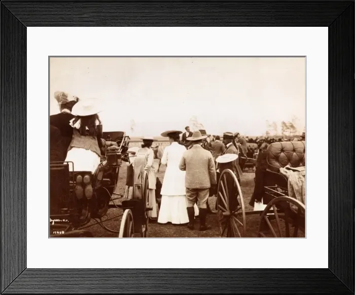 Framed Print : Horse racing in America Framed Print : Horse racing in America
