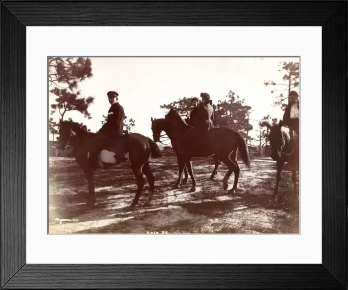 Framed Print : Horse riding in America Framed Print : Horse riding in America