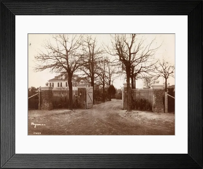 Framed Print : House of Oliver Iselin Framed Print : House of Oliver Iselin