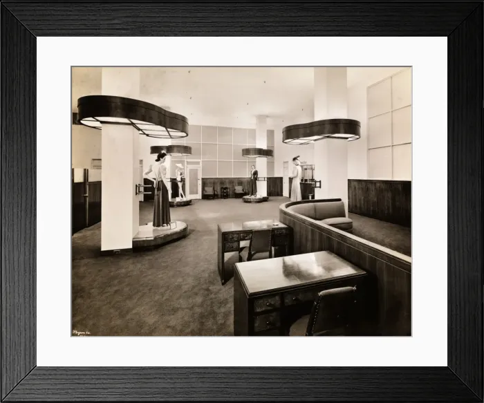 Framed Print : Enka Fashion showroom Framed Print : Enka Fashion showroom
