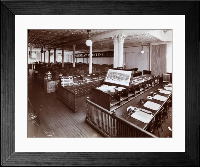 Framed Print : American Printing Co Framed Print : American Printing Co