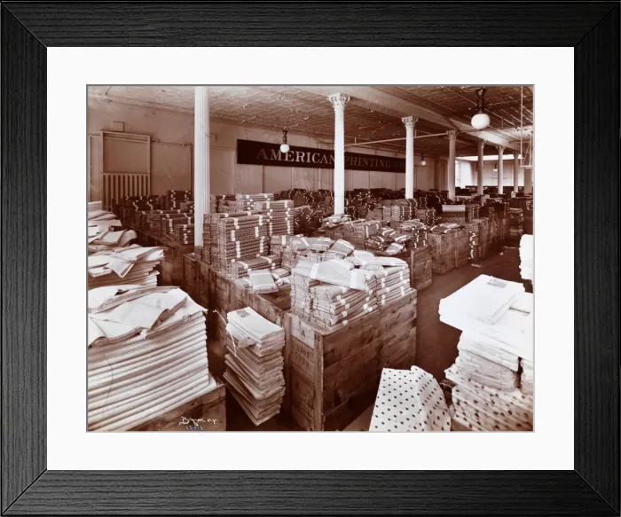 Framed Print : American Printing Co Framed Print : American Printing Co