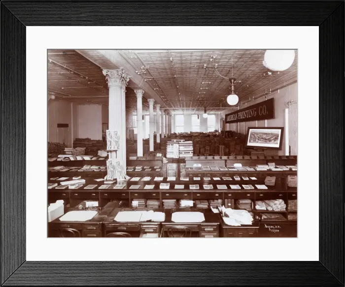 Framed Print : American Printing Co Framed Print : American Printing Co