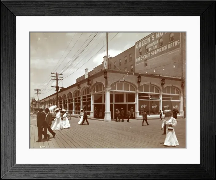 Framed Print : Atlantic City, New Jersey Framed Print : Atlantic City, New Jersey