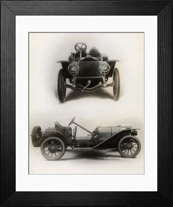 Framed Print : 1907 BLM Raceabout Framed Print : 1907 BLM Raceabout