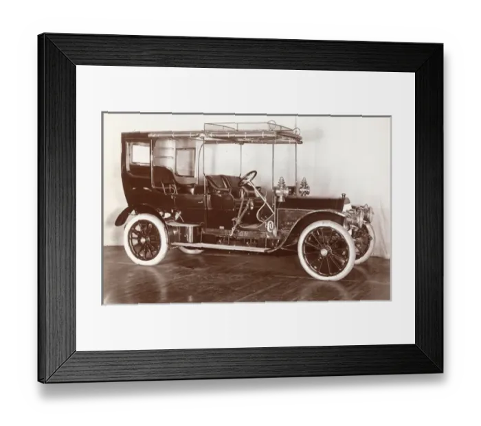 Framed Print : 1907 Mercedes Simplex