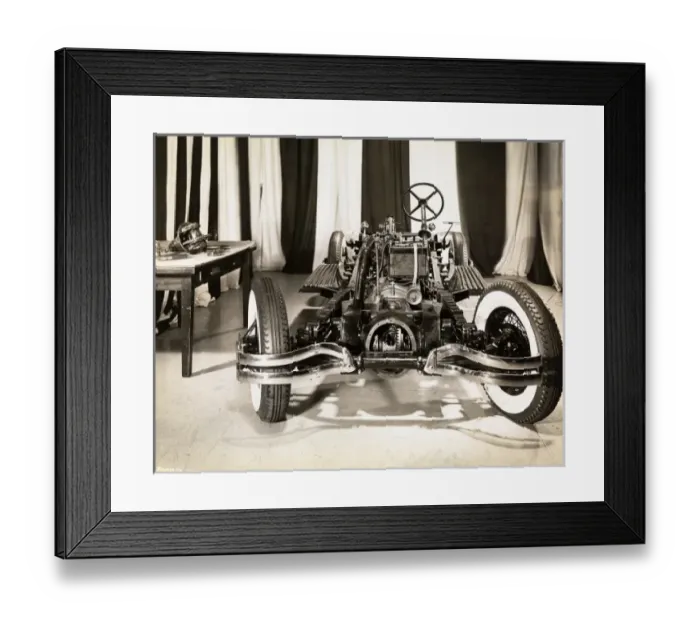 Framed Print : Cord Front Drive car Framed Print : Cord Front Drive car