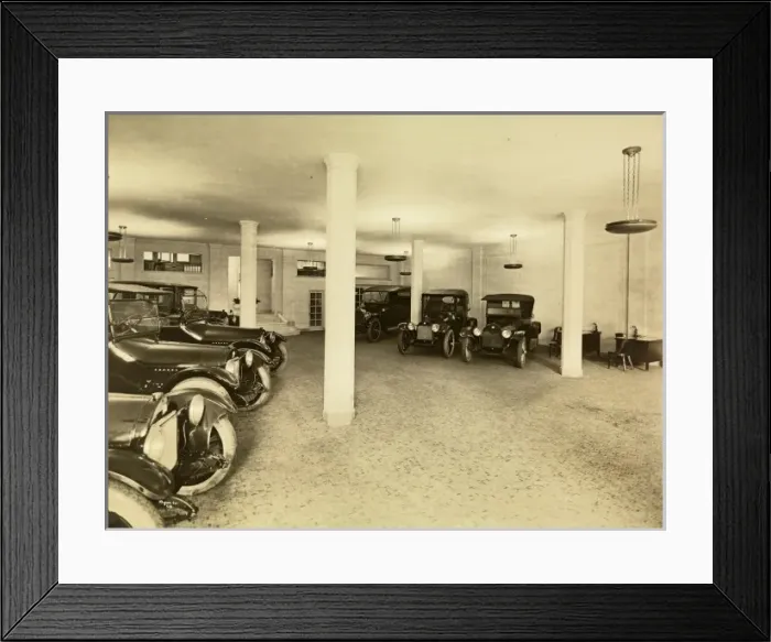 Framed Print : Car showroom Framed Print : Car showroom