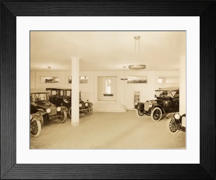 Framed Print : Car showroom Framed Print : Car showroom