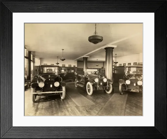 Framed Print : Car showroom Framed Print : Car showroom