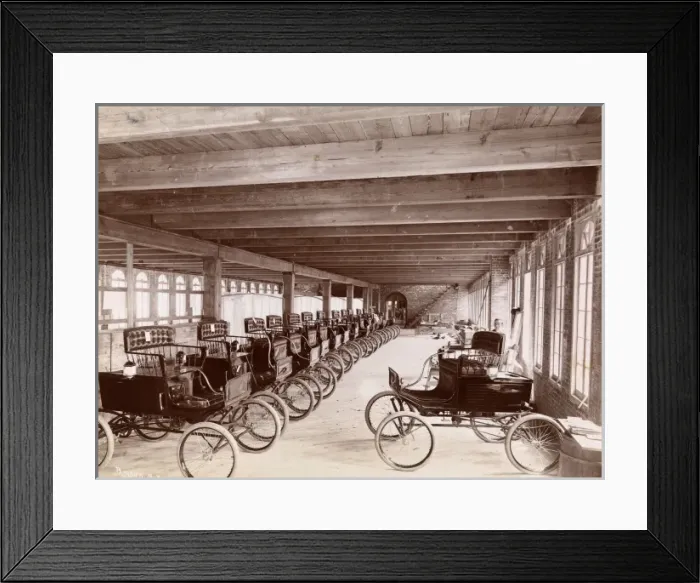 Framed Print : Brisben-Walker motor factory Framed Print : Brisben-Walker motor factory