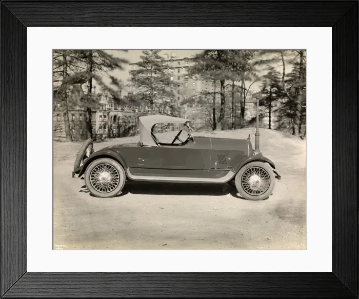 Framed Print : 1920s car. Automobile (Cars) Framed Print : 1920s car. Automobile (Cars)
