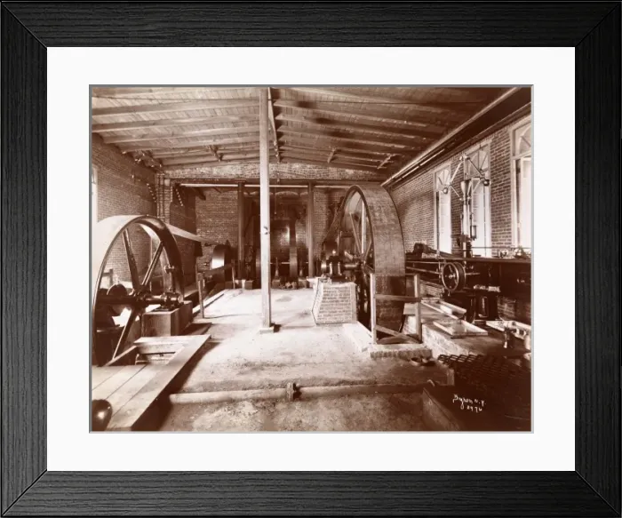 Framed Print : Brisben-Walker motor factory Framed Print : Brisben-Walker motor factory