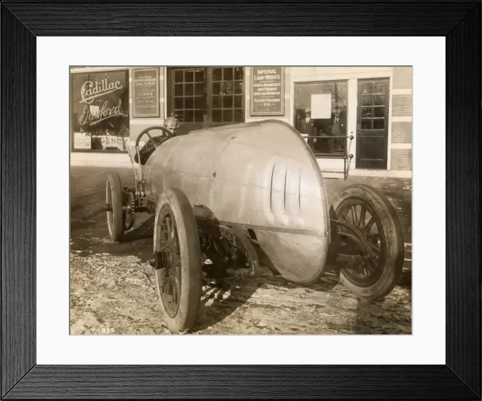 Framed Print : Cadillac showroom Framed Print : Cadillac showroom