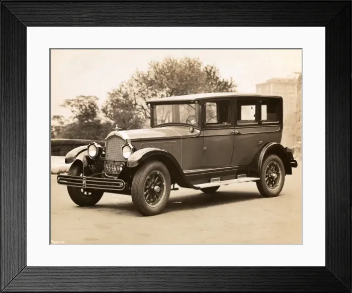 Framed Print : Wilys Knight Six Sedan Framed Print : Wilys Knight Six Sedan