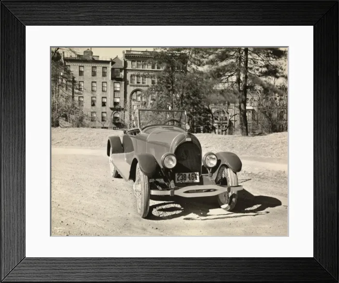 Framed Print : 1920s car. Automobile (Cars) Framed Print : 1920s car. Automobile (Cars)