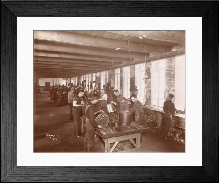 Framed Print : Brisben-Walker motor factory Framed Print : Brisben-Walker motor factory