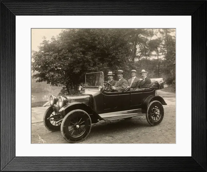 Framed Print : 1913 touring car Framed Print : 1913 touring car