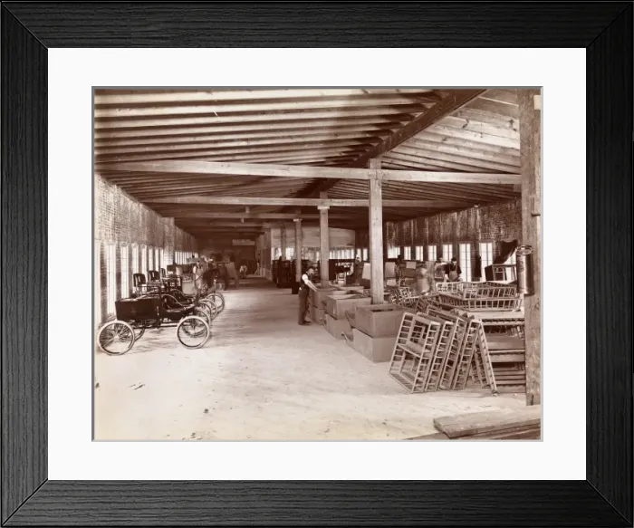 Framed Print : Brisben-Walker motor factory Framed Print : Brisben-Walker motor factory