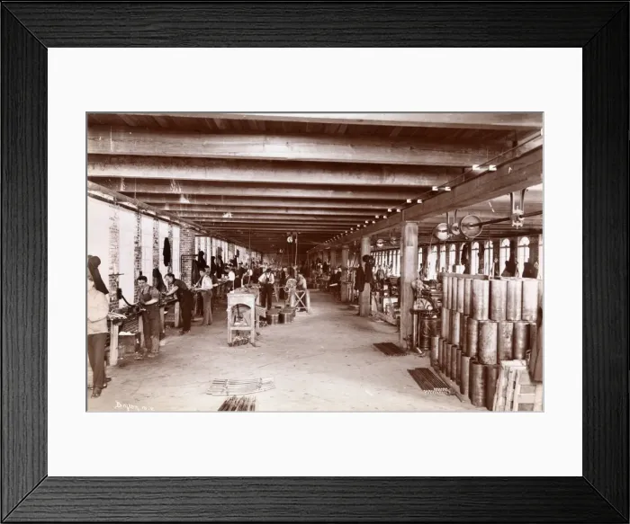 Framed Print : Brisben-Walker motor factory Framed Print : Brisben-Walker motor factory