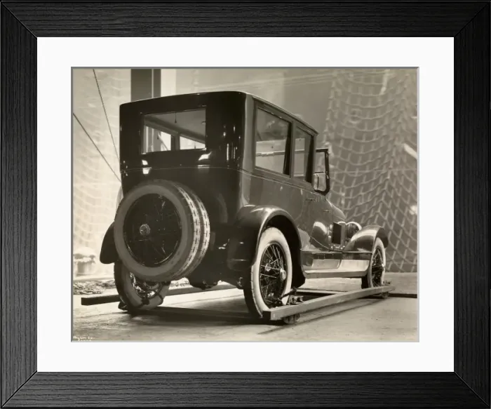 Framed Print : 1920s car. French Line, Putting Auto aboard S.S Framed Print : 1920s car. French Line, Putting Auto aboard S.S