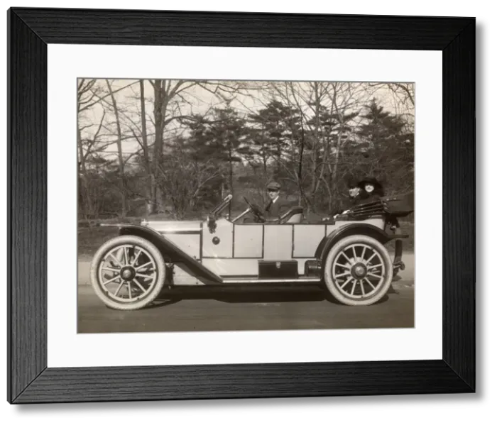 Framed Print : 1913 American Tourist Framed Print : 1913 American Tourist