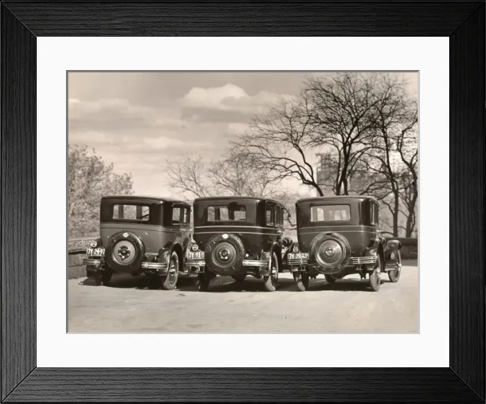 Framed Print : Nash Corporation cars