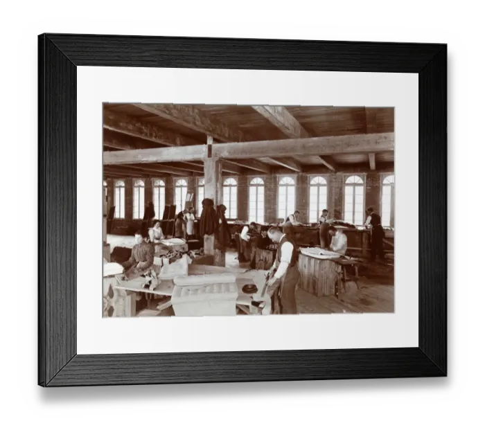 Framed Print : Brisben-Walker motor factory Framed Print : Brisben-Walker motor factory