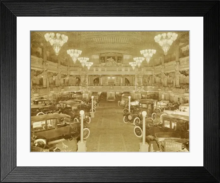 Framed Print : Hotel Astor motor show, New York Framed Print : Hotel Astor motor show, New York