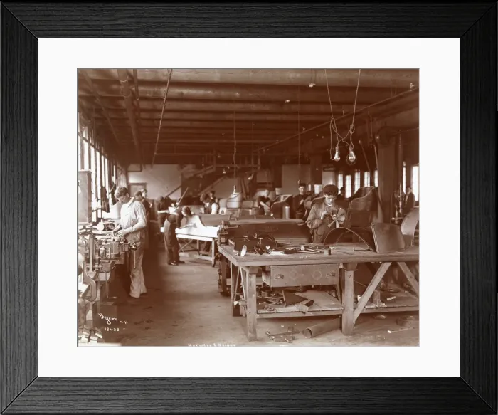 Framed Print : Maxwell-Briscoe motor factory Framed Print : Maxwell-Briscoe motor factory