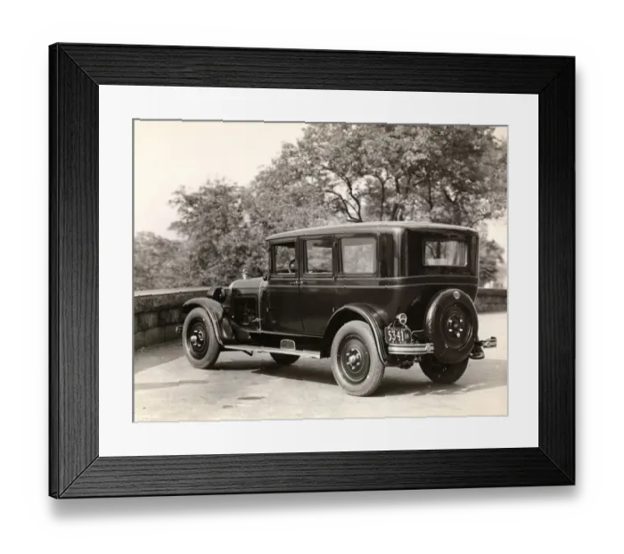 Framed Print : Nash 7 Sedan Framed Print : Nash 7 Sedan