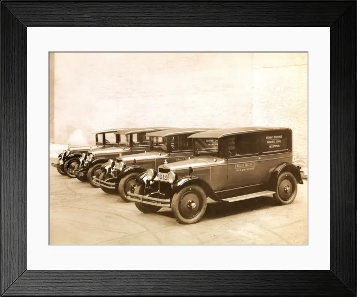 Framed Print : Four Nash Coaches Framed Print : Four Nash Coaches