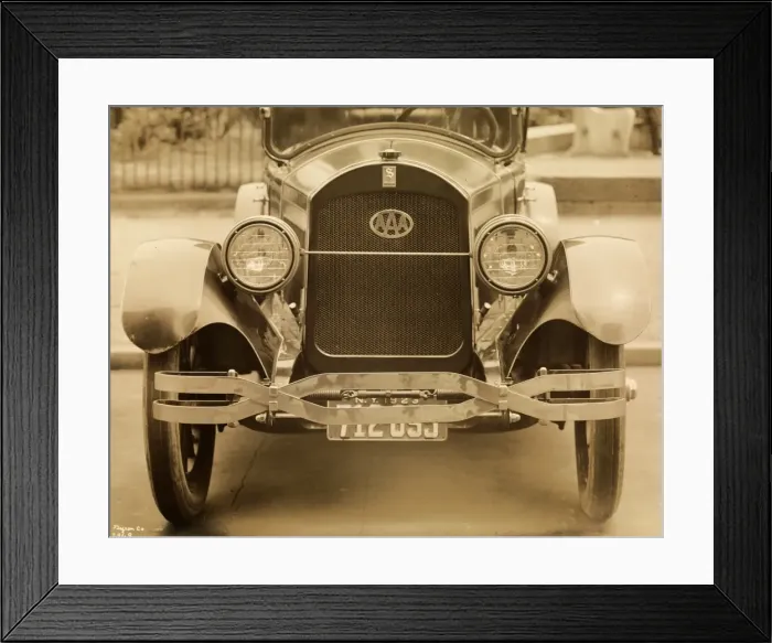 Framed Print : 1920s car. Automobile (Cars) Framed Print : 1920s car. Automobile (Cars)