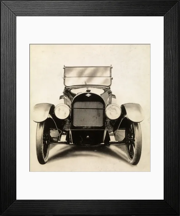 Framed Print : 1920s car. Automobile (Cars). Front end of an automobile Framed Print : 1920s car. Automobile (Cars). Front end of an automobile