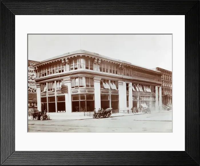 Framed Print : Decauville showroom Framed Print : Decauville showroom