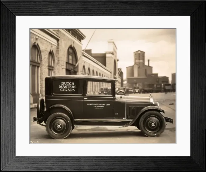 Framed Print : Nash Commercial Car Framed Print : Nash Commercial Car