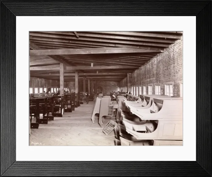 Framed Print : Brisben-Walker motor factory Framed Print : Brisben-Walker motor factory
