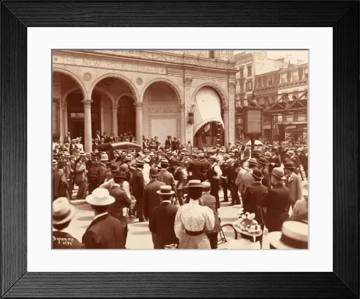 Framed Print : Transcontinental Auto Tour 1899 Framed Print : Transcontinental Auto Tour 1899