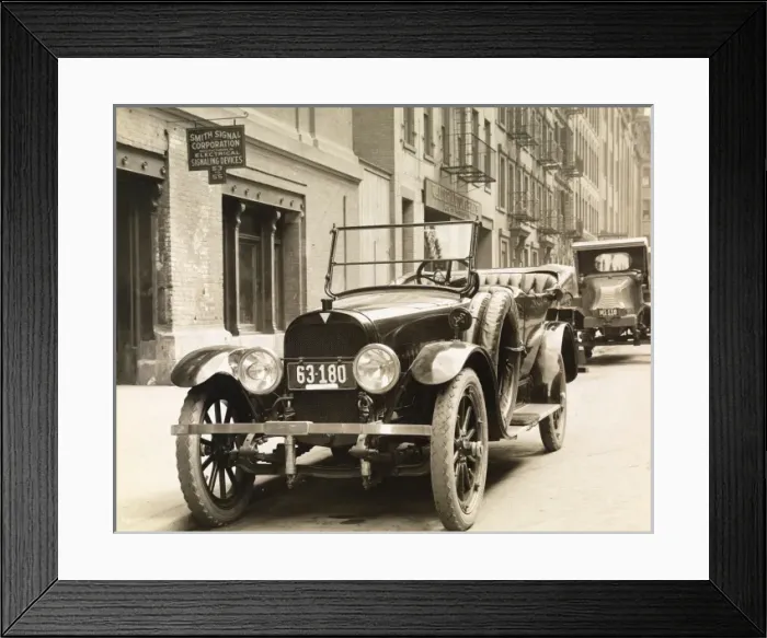 Framed Print : 1920s car. Automobile (Cars) Framed Print : 1920s car. Automobile (Cars)