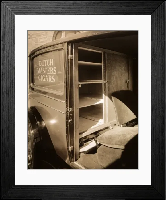 Framed Print : Nash Commercial Car Framed Print : Nash Commercial Car
