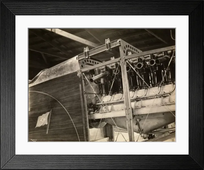 Framed Print : Aircraft construction