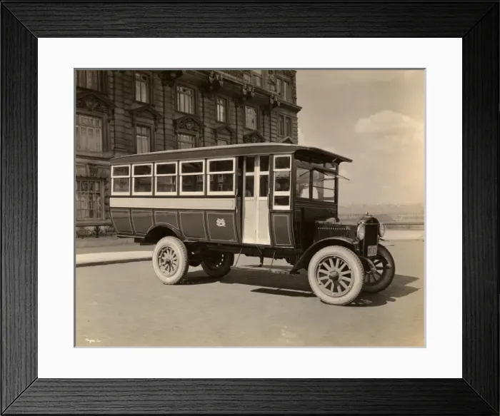 Framed Print : Tour bus, 1920s Framed Print : Tour bus, 1920s