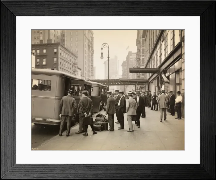 Framed Print : Tour bus, 1920s Framed Print : Tour bus, 1920s