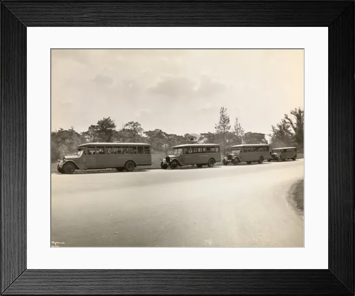 Framed Print : Tour bus, 1920s Framed Print : Tour bus, 1920s