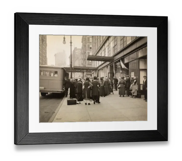 Framed Print : Tour bus, 1920s Framed Print : Tour bus, 1920s